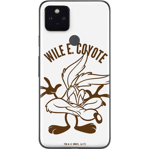 Looney Tunes Wile E Coyote Big Head Google Pixel 5a Skin